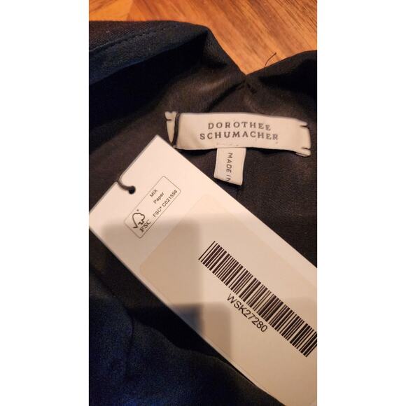 Dorothee Schumacher Black Jeweled Embellished Ponte Knit Sheath Dress XS - Picture 4 of 5